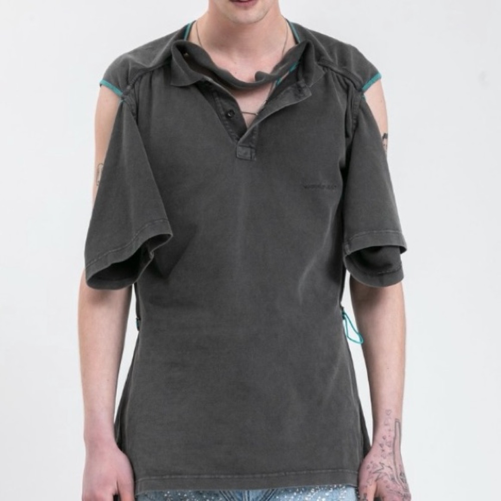 • Y/Project cut-out polo